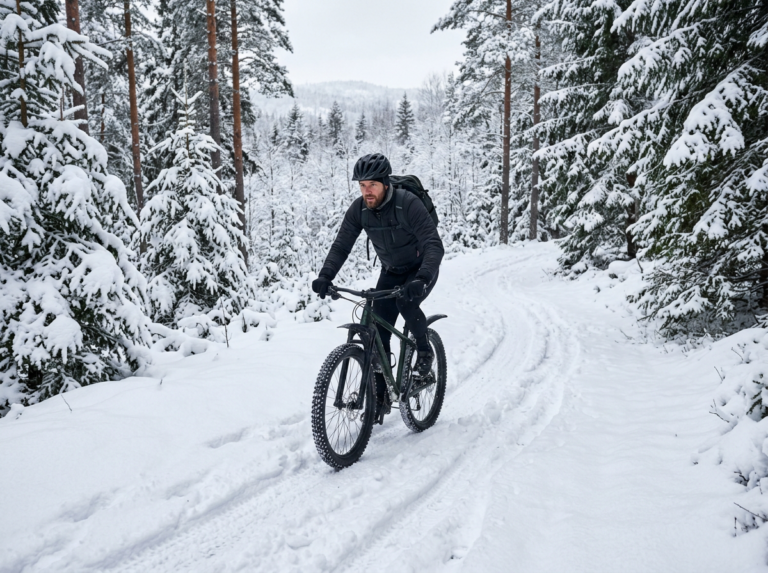 Fahrrad im Schnee – Vorteile & Risiken im Winter
